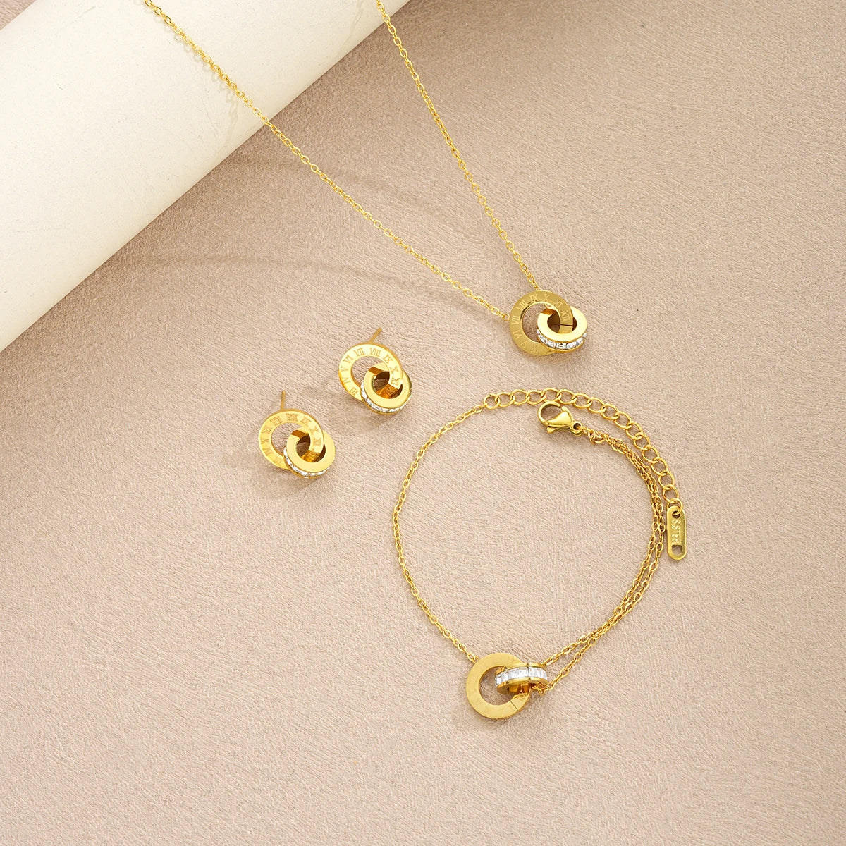 Trendy Women’s Stainless Steel Jewelry Set – Necklace